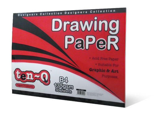 TQ 0506(M) B4 135gm 30's Drawing Paper