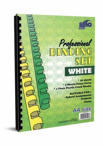 SMO BINDING SET WHITE 30'S