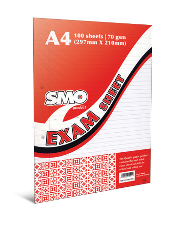 SMO-ES70100 SMO Exam Sheet 70gsm 100's