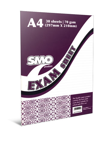 SMO-ES3070 SMO Exam Sheet 70Gsm 30's