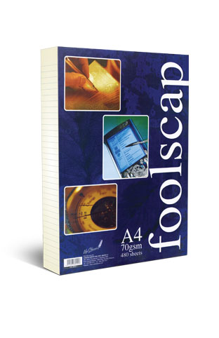 A4 70G 480'S FOOLSCAP PAPER BROAD LINE